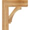 Ekena Millwork Imperial Block Rough Sawn Bracket, Western Red Cedar, 6"W x 24"D x 28"H BKT06X24X28IMP05RWR - alternate 3